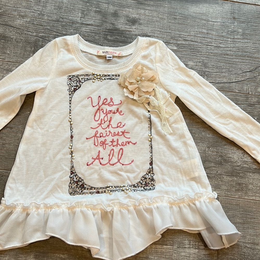 Baby Sara 24 month top